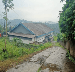 Dijual Tanah & Bangunan Pabrik Luas di Parungkuda Sukabumi